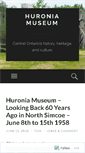 Mobile Screenshot of huroniamuseum.com